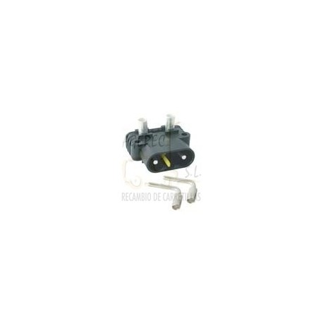 CONECTOR NF80 MACHO CURVO
