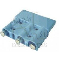 CONECTOR AZUL TRIPOLAR