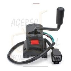 INVERSOR CON BOTON ROJO